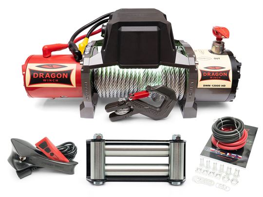 Wyciągarka Dragon Winch Maverick DWM 12000 HD zestaw