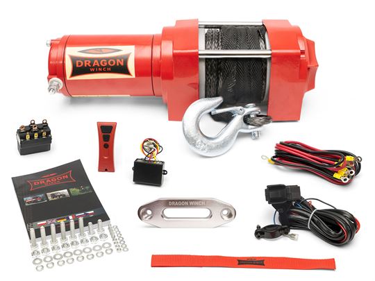 Wyciągarka Dragon Winch Maverick DWM 3500 ST lina syntetyczna zestaw