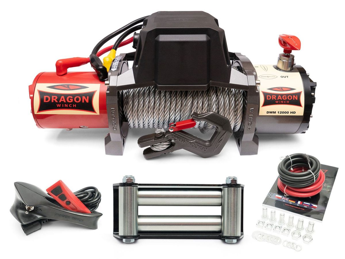 Wyciągarka Dragon Winch Maverick DWM 12000 HD EAN (GTIN) Lina / Prowadnica 5903140650102